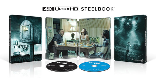 10 Cloverfield Lane - 10th Anniversary Limited Edition Steelbook (4K Ultra HD + Blu-ray + Digital)