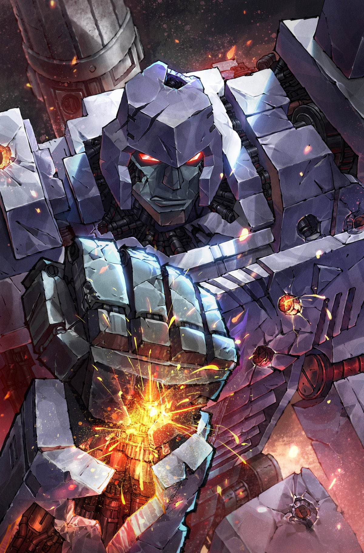 TRANSFORMERS #36 - ALAN QUAH VIRGIN VARIANT KNIGHT OF COMICS FAN EXPO DALLAS 2026 EXCLUSIVE