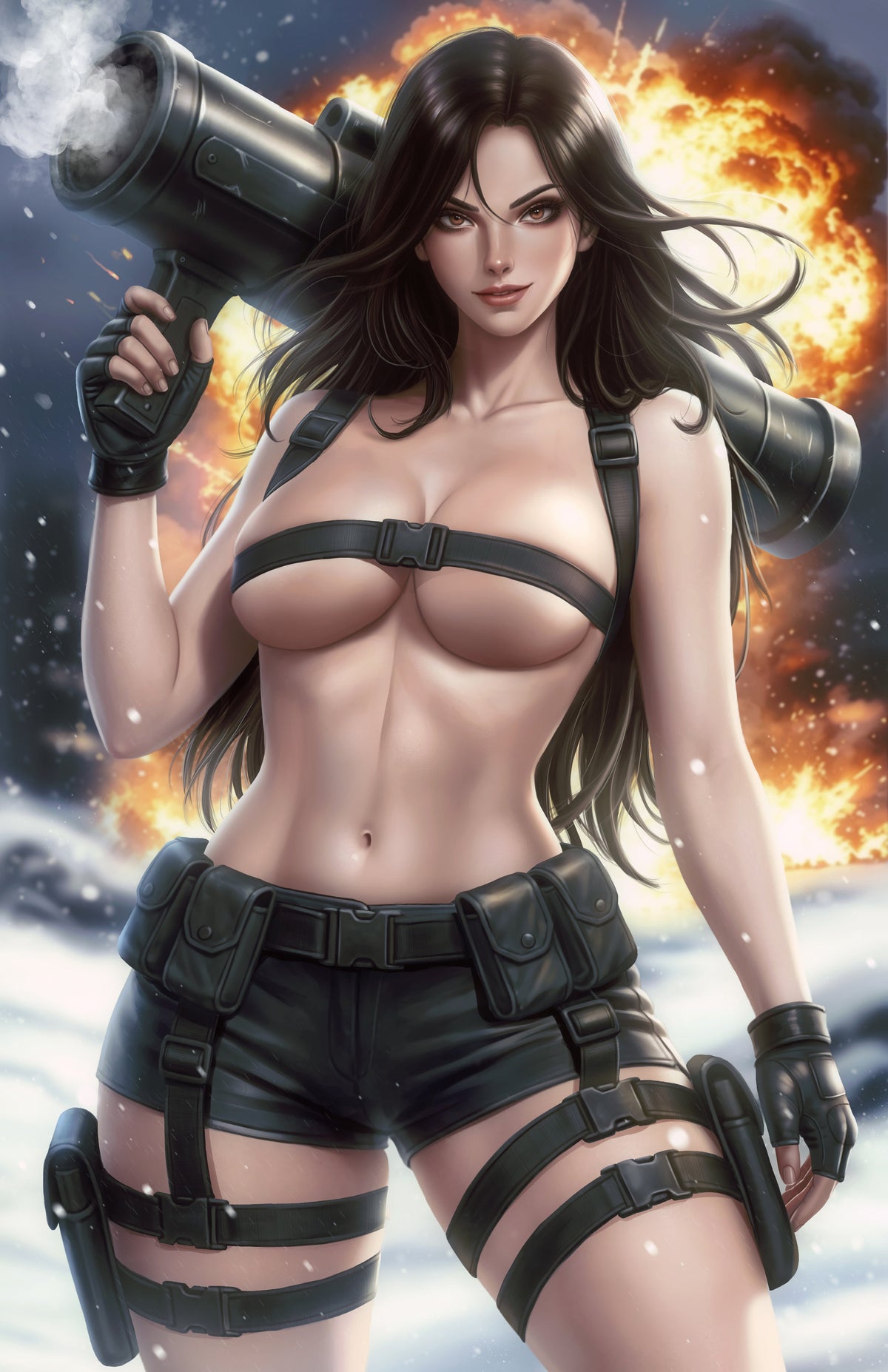 GUN HONEY DOUBLE DOWN #2 - DANEJO COVER B VIRGIN VARIANT KNIGHT OF COMICS SDCC 2026 EXCLUSIVE