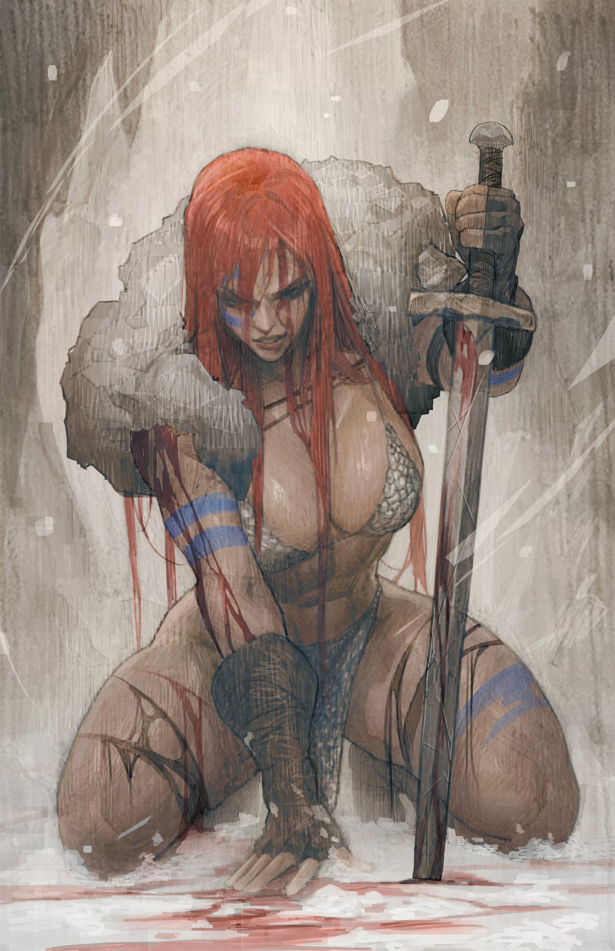 SONJA REBORN #6 - ICKPOT COVER C VIRGIN VARIANT KNIGHT OF COMICS C2E2 2026 EXCLUSIVE