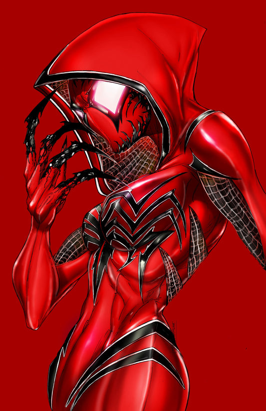 Red Symbiote Virgin Comic