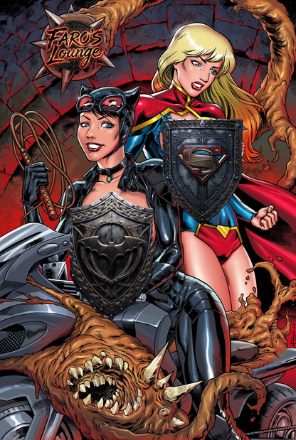 Pre-Order : Kiss Kiss Bang Bang Original Cover Art | Psylocke & Ivy Sleepover