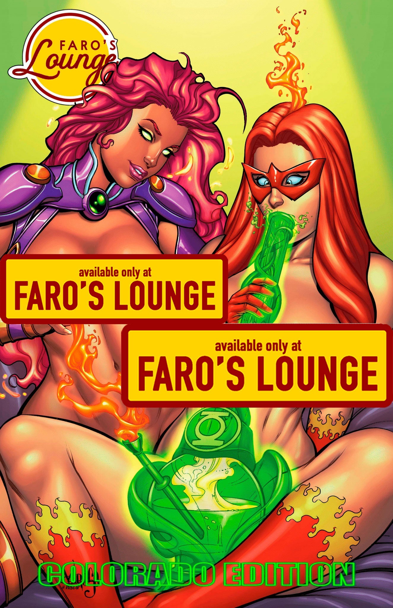 American Safari Sketchbook: Colorado Edition – Starfire, Firestar & Cosmic Pinup Art by Faro Kane