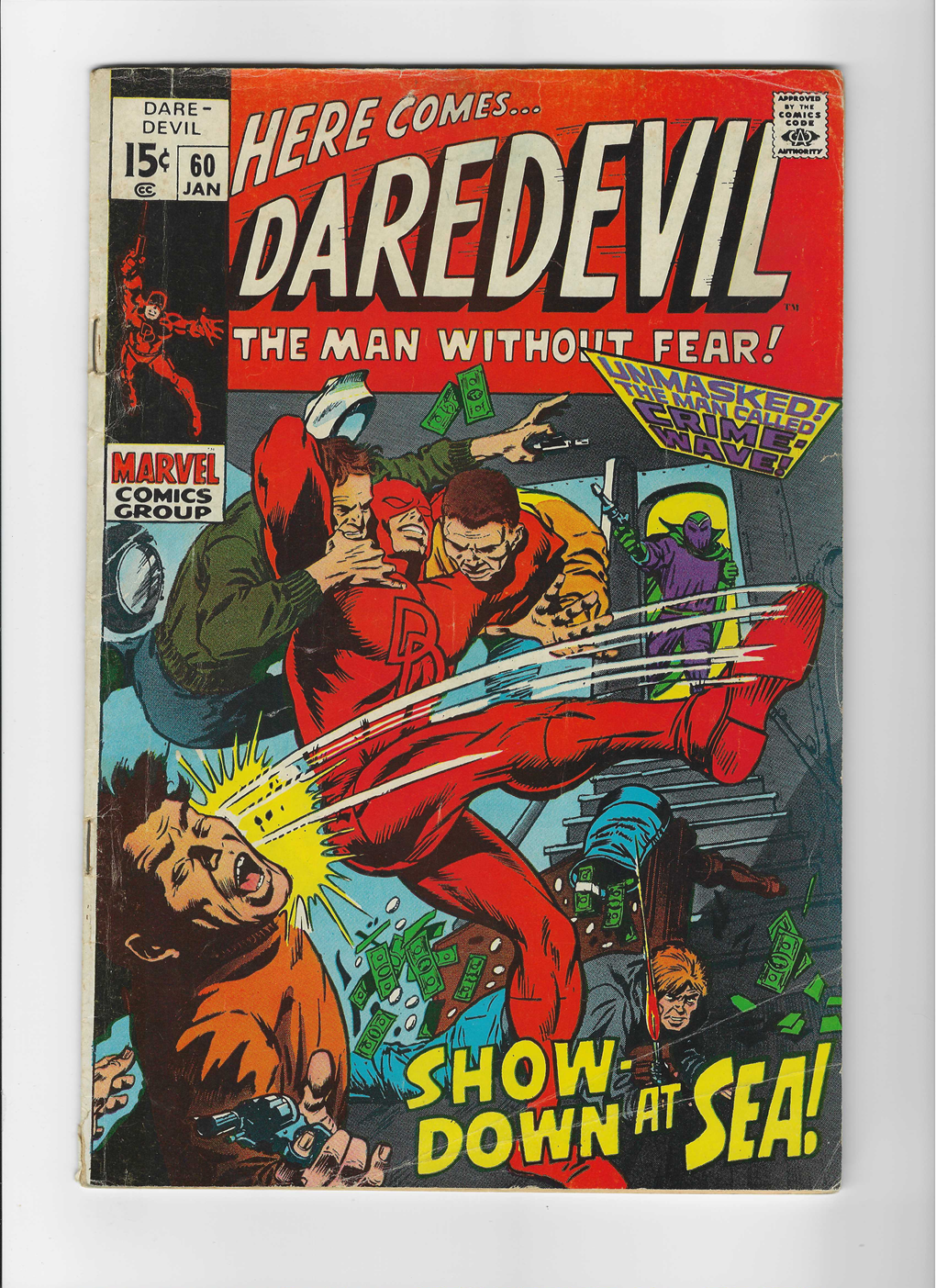 Daredevil Vol. 1 #60A - Showdown at Sea!