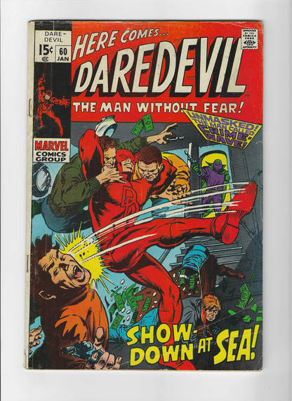 Daredevil Vol. 1 #60A - Showdown at Sea!
