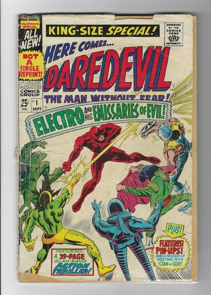 Daredevil Vol. 1 Annual #1 - Electro and The Emissaries of Evil!