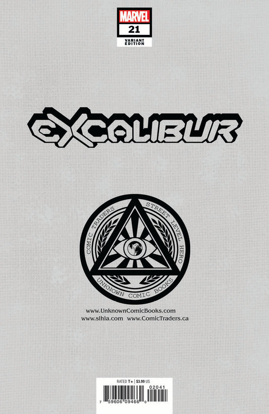 EXCALIBUR #21 UNKNOWN COMICS DAVID NAKAYAMA EXCLUSIVE VAR GALA (06/09/2021)