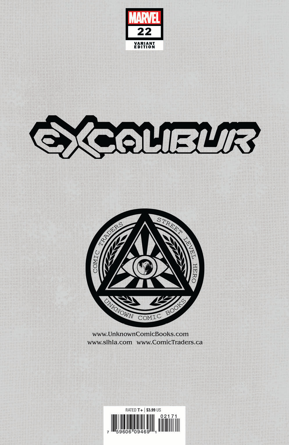 EXCALIBUR #22 UNKNOWN COMICS FELIPE MASSAFERA EXCLUSIVE VAR (07/14/2021)