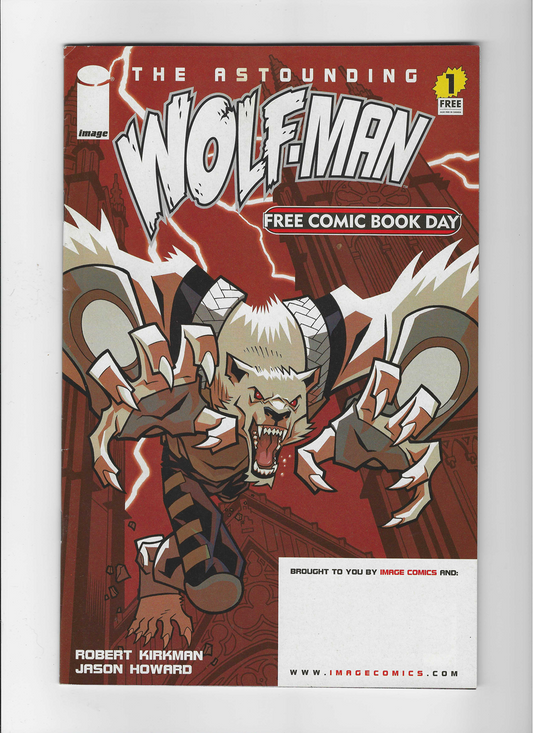 The Astounding Wolf-Man  #1 FCBD