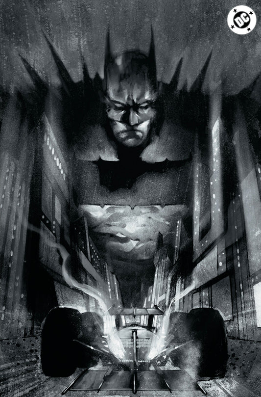 ABSOLUTE BATMAN #22 - MARTIN SIMMONDS COVER C BLACK AND WHITE FOIL VARIANT KNIGHT OF COMICS SDCC 2026 EXCLUSIVE