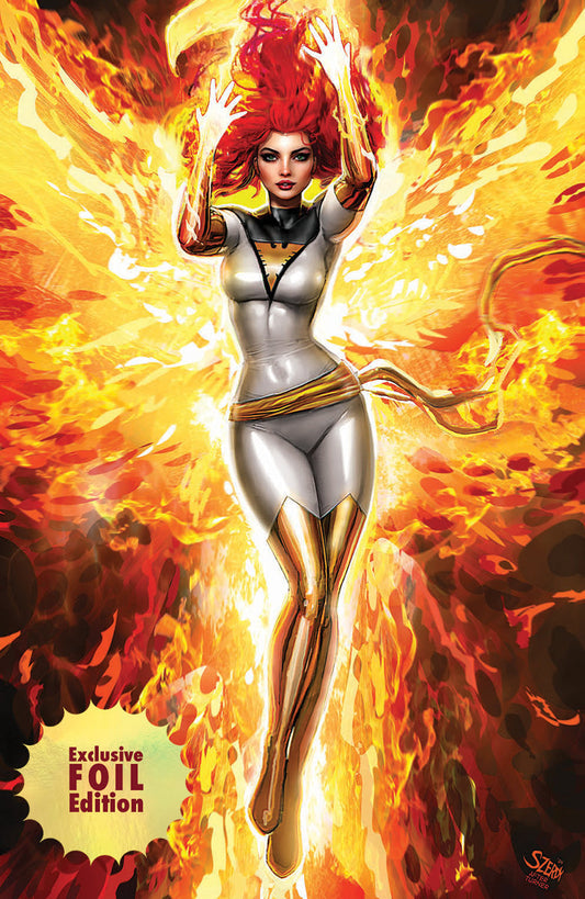 [FOIL] PHOENIX #3 UNKNOWN COMICS EXCLUSIVE NATHAN SZERDY VIRGIN VAR (09/25/2024)