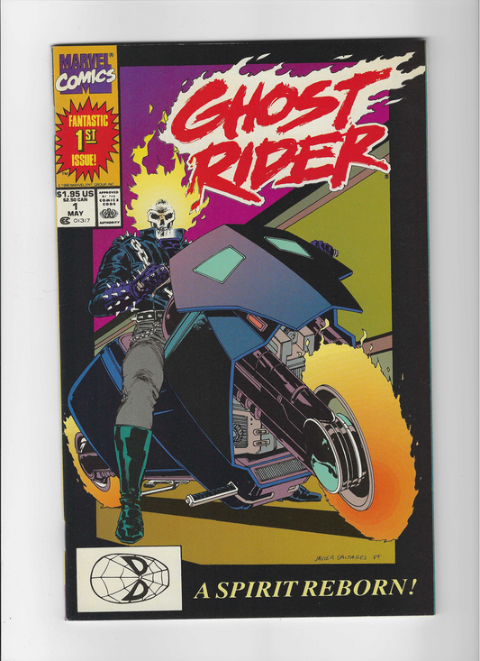 Ghost Rider, Vol. 2 #1a Signed by Javier Saltares (No COA)