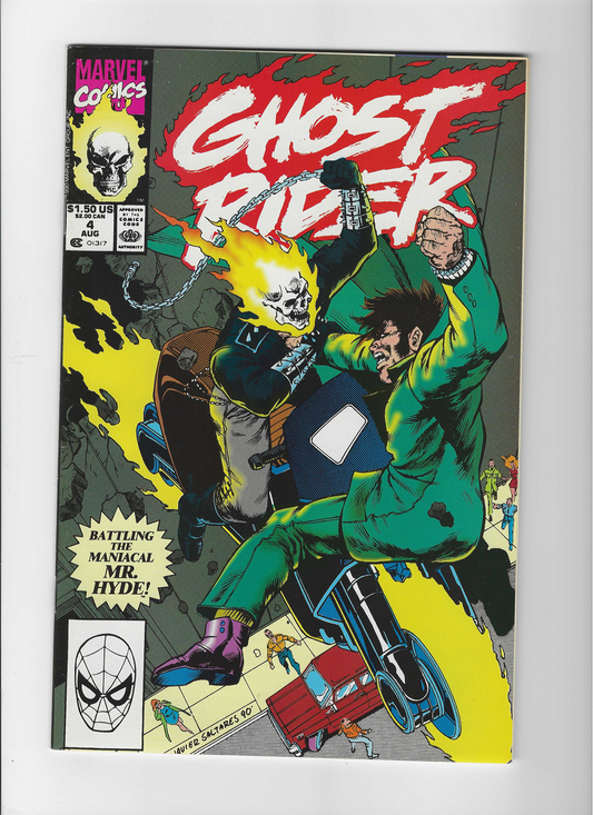 Ghost Rider, Vol. 2 #4a Signed by Javier Saltares (No COA)