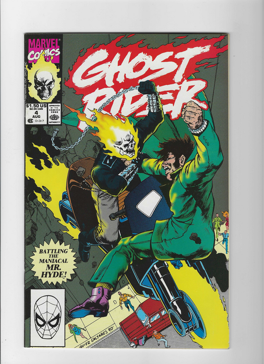 Ghost Rider, Vol. 2 #4b Signed by Javier Saltares (No COA)