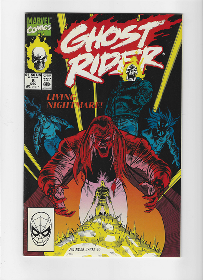 Ghost Rider, Vol. 2 #8 Signed by Javier Saltares (No COA)