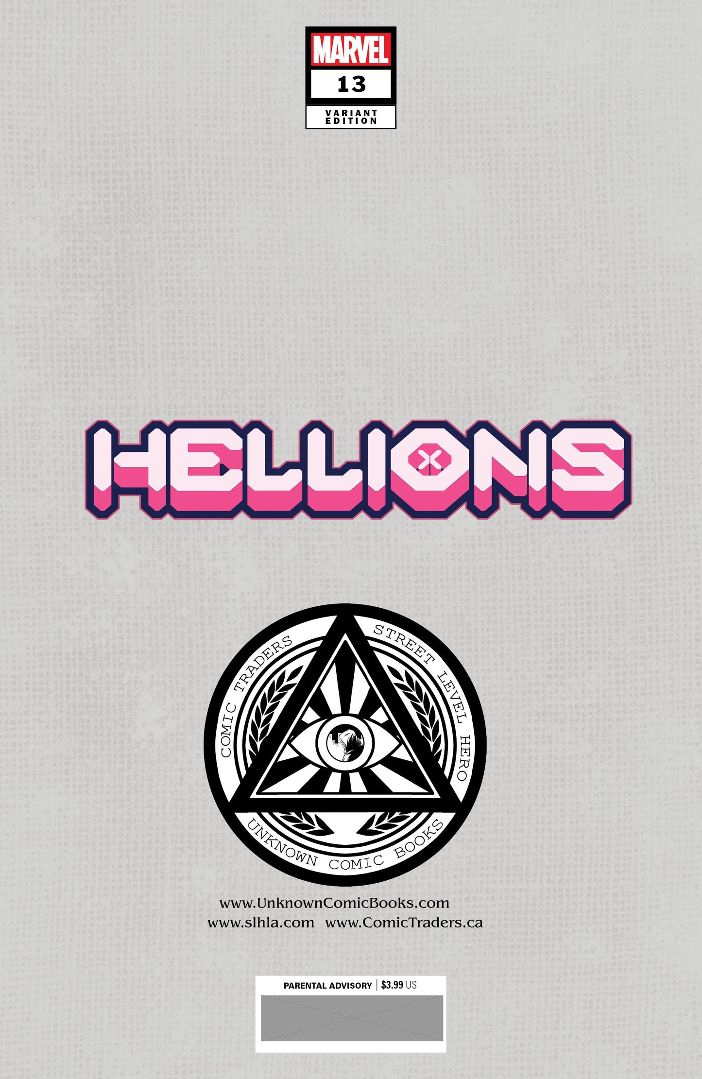 HELLIONS #13 UNKNOWN COMICS FELIPE MASSAFERA EXCLUSIVE VIRGIN VAR (07/07/2021)