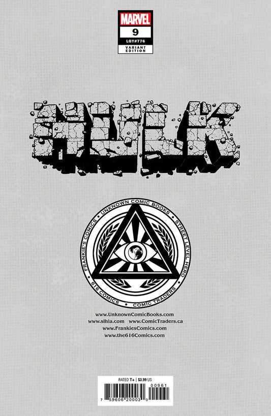 Hulk #9 Unknown Comics Sabine Rich Exclusive Virgin Var (10/05/2022)