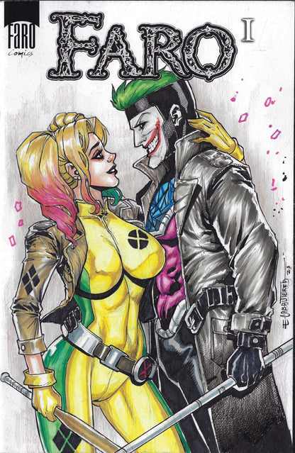 Happy Harley Days #3 – Digital Download | Harley Quinn & Wonder Woman Killing Joke Tribute Mature Pinup Art & Commissions