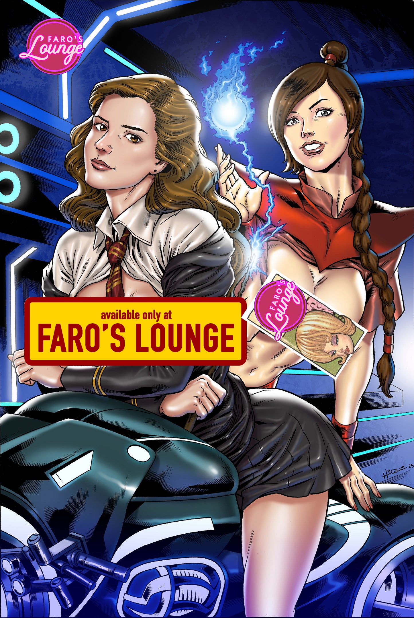Hermione & Ty Lee – Life-Cycle Chopper Poster | Faro's Lounge