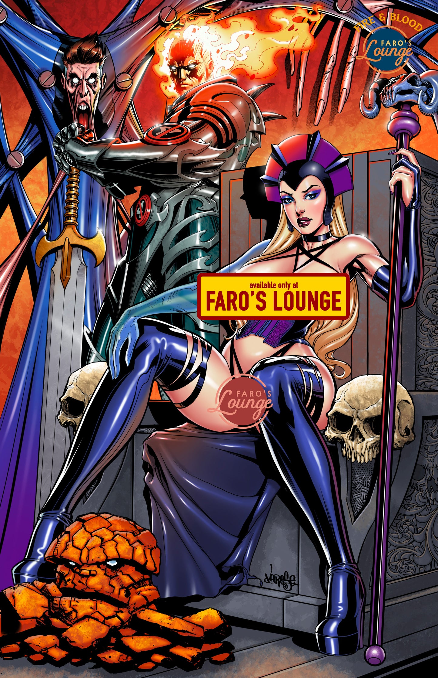 House Storm – Fantastic Four Fire & Blood | Digital Download | Faro's Lounge
