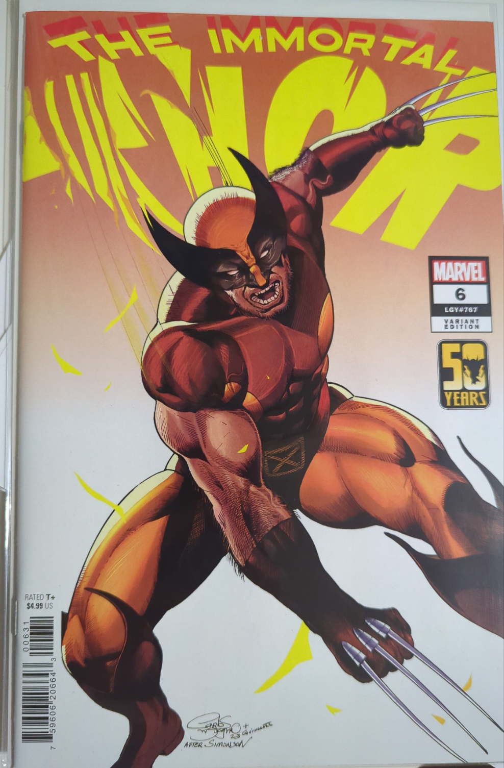 Immortal Thor 6 Carlos Magno Wolverine Wolverine Wolverine Variant