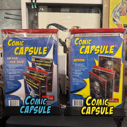 Red Modern Size ComicCapsule