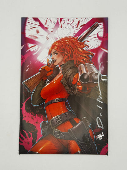 [SIGNED by David Nakayama] DEATH OF DOCTOR STRANGE: BLOODSTONE 1 DAVID NAKAYAMA EXCLUSIVE VIRGIN 2ND PTG VAR (10/30/2022)