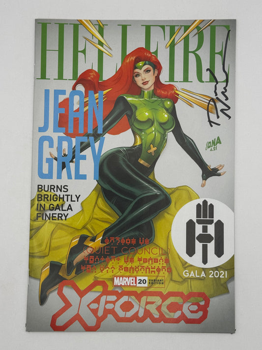 [Signed by David Nakayama] X-FORCE #20 UNKNOWN COMICS DAVID NAKAYAMA EXCLUSIVE VAR GALA