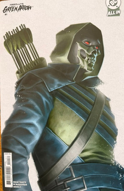 Absolute Green Arrow #1 REIKO MURAKAMI 1:25 Ratio Variant Cover H Virgin Variant