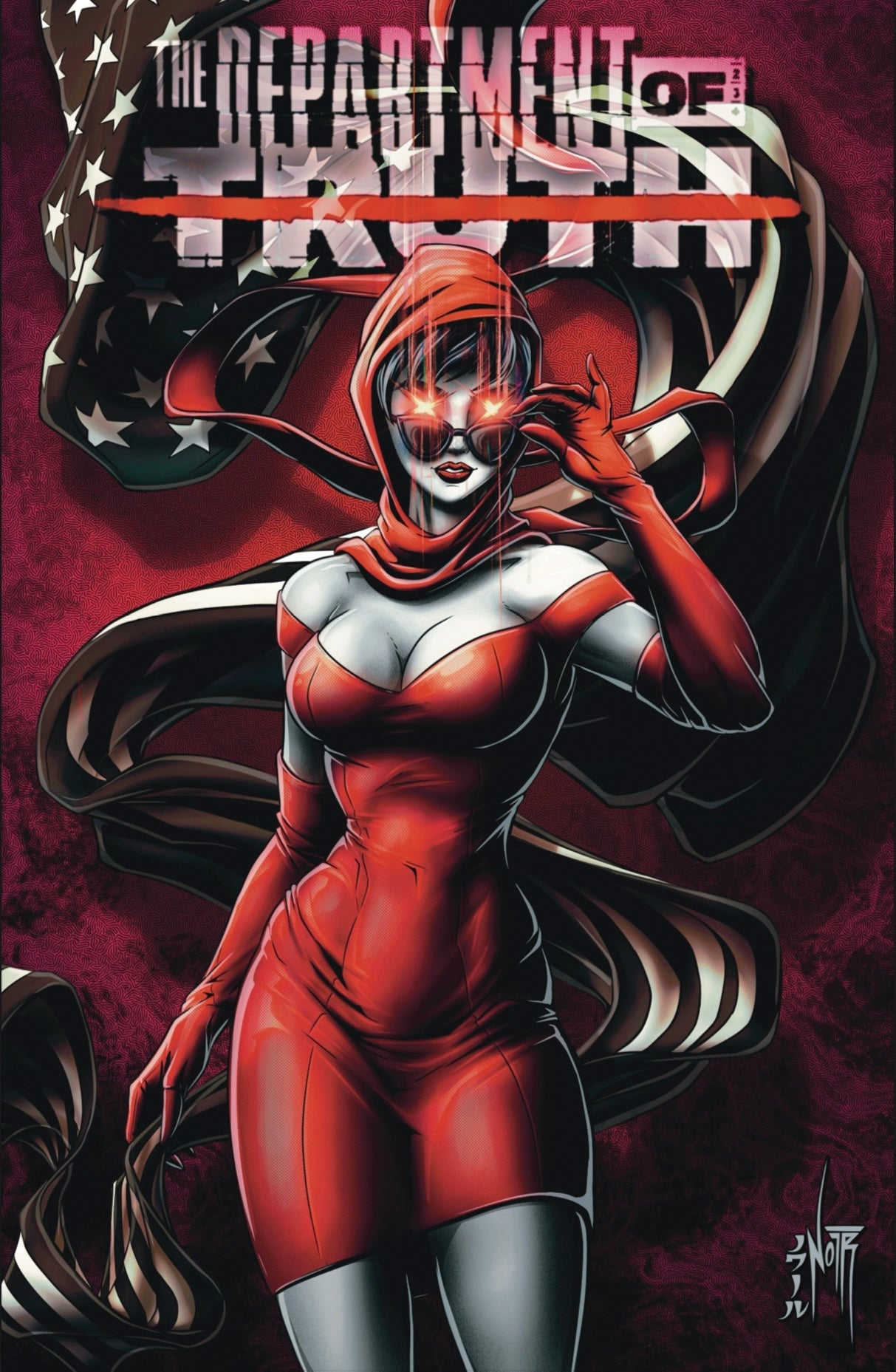DEPARTMENT OF TRUTH #27 - VIRGIN FOIL & TRADE - 2 BOOK BUNDLE