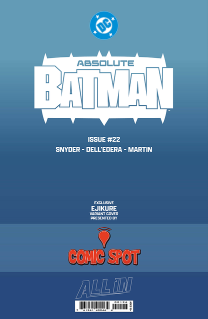 ABSOLUTE BATMAN #22 EJIKURE EXCLUSIVE VIRGIN VAR (07/08/2026)