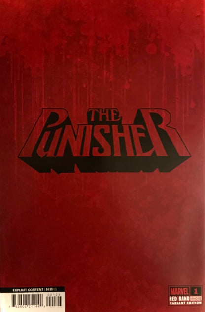 Punisher Red Band #1 JOHN GIANG Exclusive Virgin Variant