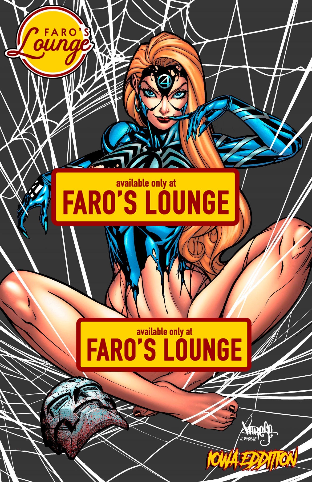 American Safari Sketchbook – Venomized Susan Storm | Iowa Edition | Faro's Lounge