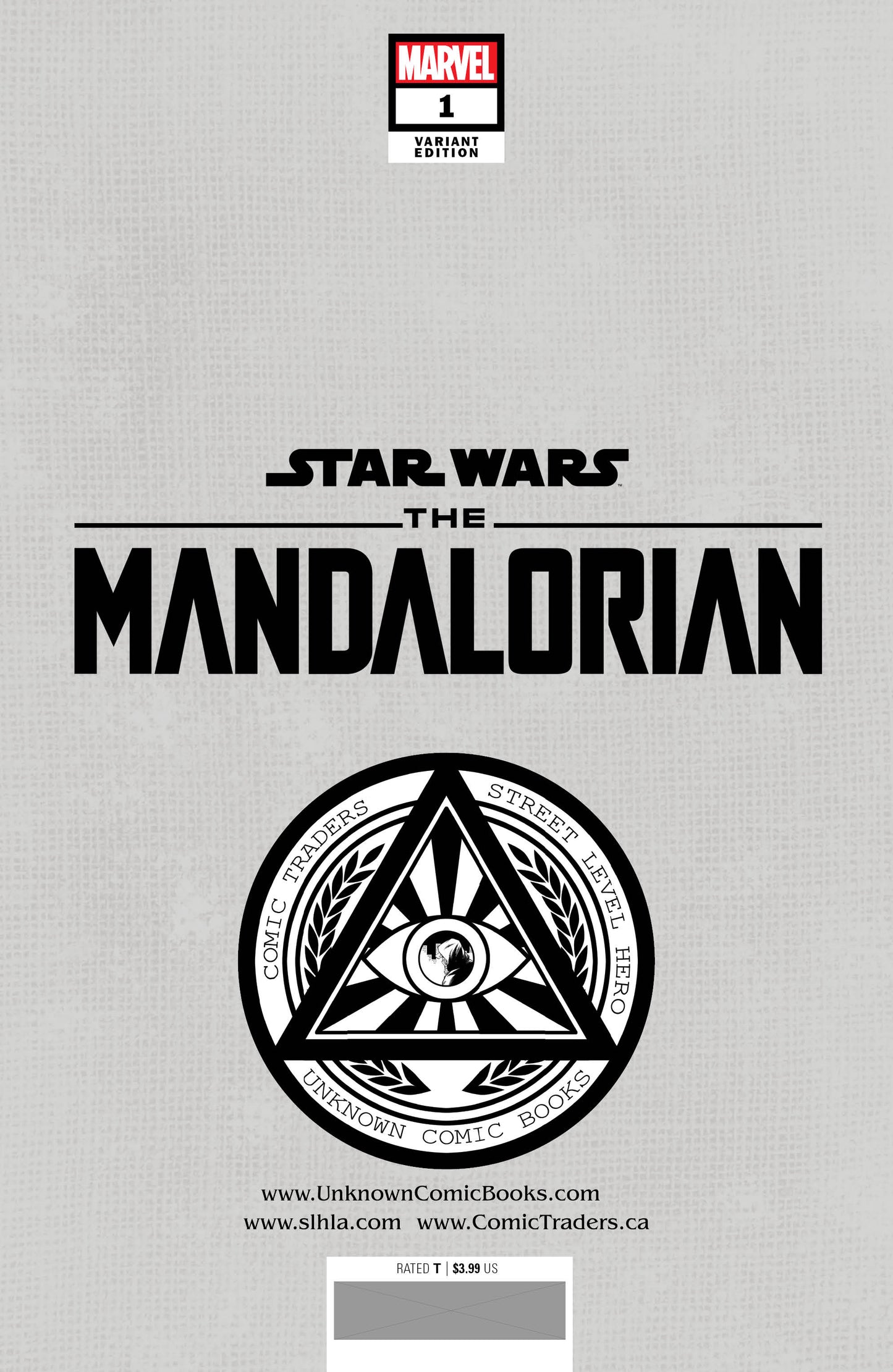 STAR WARS: THE MANDALORIAN #1 UNKNOWN COMICS TYLER KIRKHAM EXCLUSIVE VIRGIN VAR (07/06/2022)