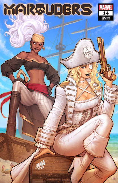 [Signed by David Nakayama] MARAUDERS #14 UNKNOWN COMICS DAVID NAKAYAMA EXCLUSIVE VAR XOS