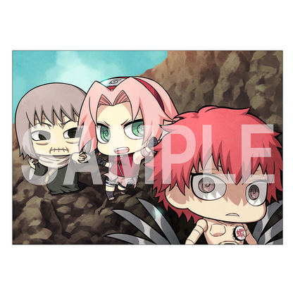 Chimi-Mega Buddy Series: Naruto Shippuden - Haruno Sakura and Sasori (With Gift)