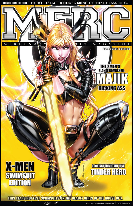 2025 Mutant Sorceress Merc Metal Comic Cosplay Exclusive