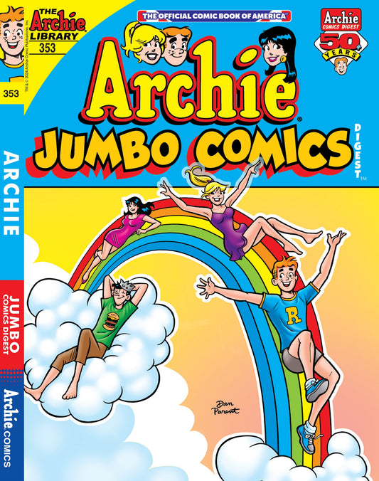 Archie Jumbo Comics Digest - Issue 353: Brand New Story, Archie Andrews, Veronica Lodge, Betty Cooper, Jughead Jones, Dr. Masters Is Here To Help His Followers Keep Up With The Latest Slang!