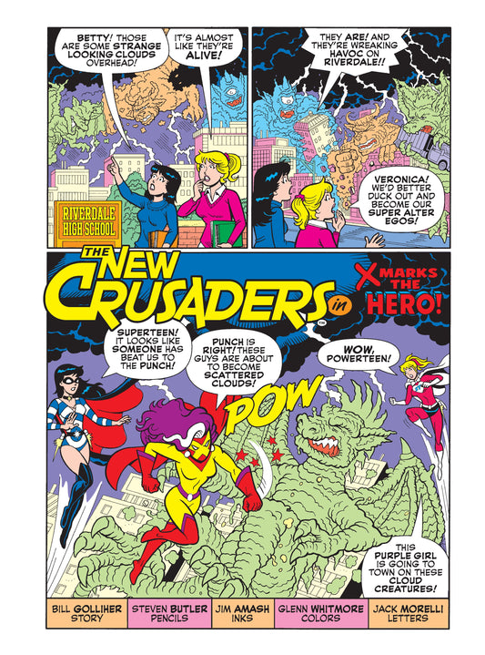 Betty And Veronica Jumbo Comics Digest - Issue 327: Nothing Could Have Prepared You For The Dazzling First Appearance Of Wonder Teen X, Who Is She?, You Will Have To Read It To Believe It!