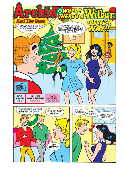 World Of Archie Jumbo Comics #145 - The Official Comic Book Of Christmas, Riverdale High Christmas Party Is Here, Wilbur Wilkin Returns, Alexandra Cabot Crashes The Celebration & More Holiday Havoc!