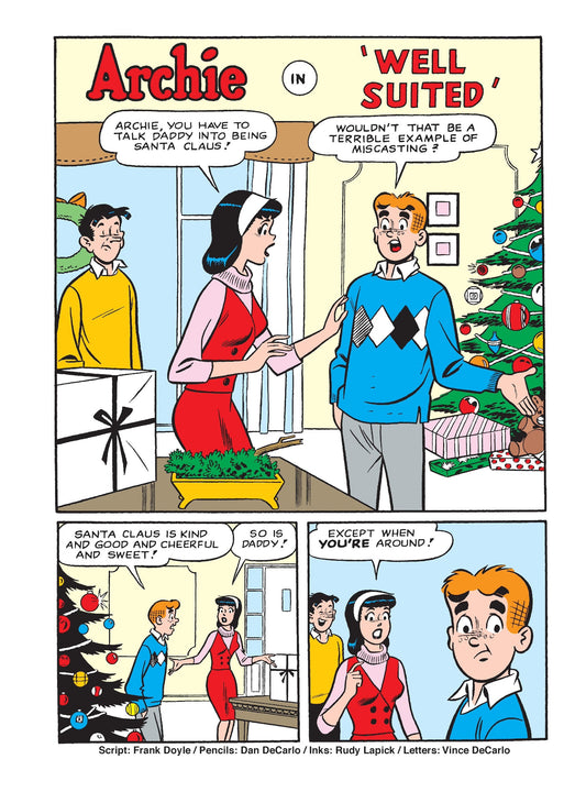 Archie Showcase Digest - Archie's Christmas Stocking #21: Official Comic Book Of Christmas, This Special Snowy Edition Will Provide You With All Sorts Of Holiday Hjiinks With Archie & Friends!
