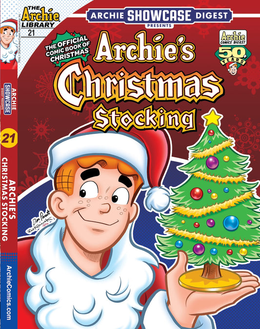 Archie Showcase Digest - Archie's Christmas Stocking #21: Official Comic Book Of Christmas, This Special Snowy Edition Will Provide You With All Sorts Of Holiday Hjiinks With Archie & Friends!