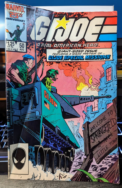 G.I. Joe: A Real American Hero (Marvel) #50B