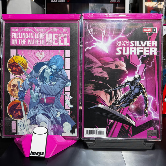 Pink SILVER Age Size ComicCapsule