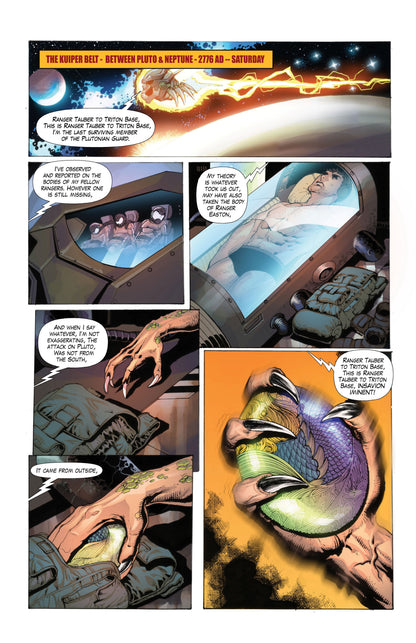 Pixi Runner #3 – Tamberain the Mermaid | Mature Sci-Fi Comic | Faro's Lounge
