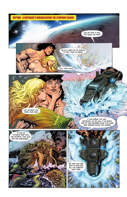Pixi Runner #3 – Tamberain the Mermaid | Mature Sci-Fi Comic | Faro's Lounge