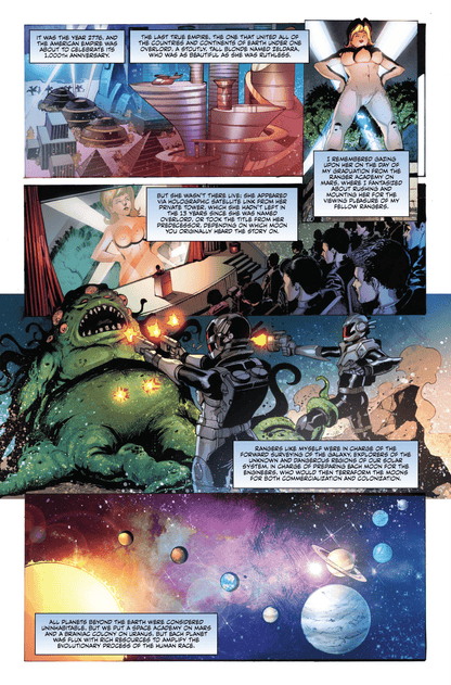 Pixi Runner #1 – Sci-Fi Adult Comic by Faro Kane