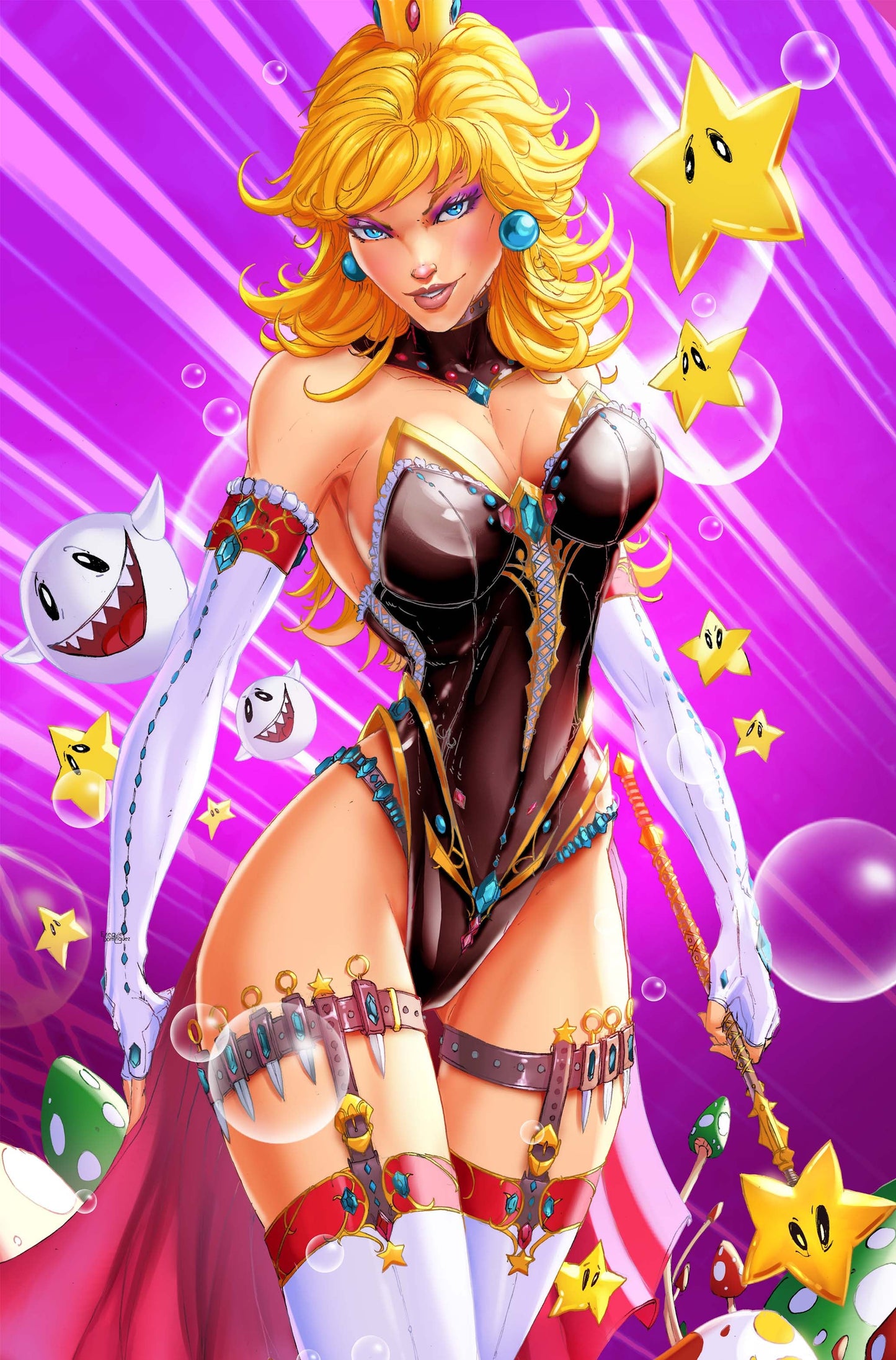 Italian Plumber and Family Print Set