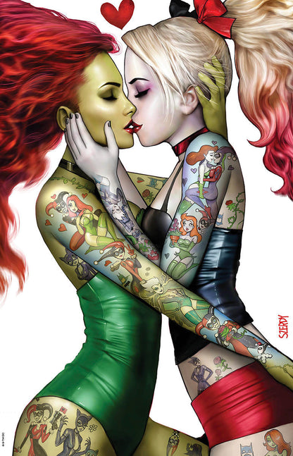 [Signed by Nathan Szerdy] HARLEY QUINN #31 NATHAN SZERDY (616) EXCLUSIVE IVY TATTOO VIRGIN VAR [IN STOCK]
