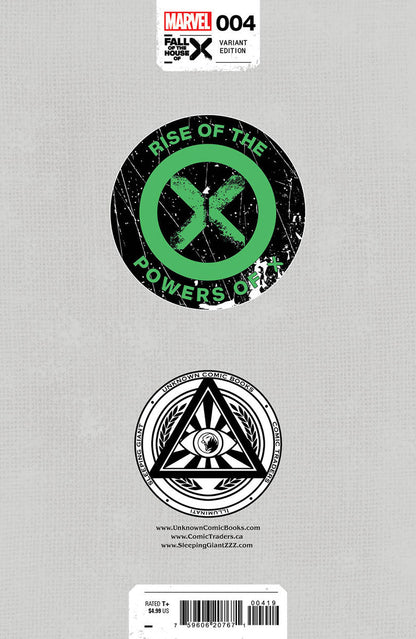 RISE OF THE POWERS OF X #4 UNKNOWN COMICS KAARE ANDREWS EXCLUSIVE VIRGIN VAR [FHX] (04/24/2024)